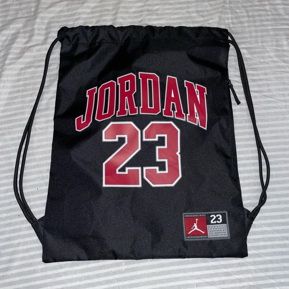 RARE Jordan 23 logo sack basketball bag